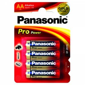 Panasonic® 4x AA Batterie Pro Power