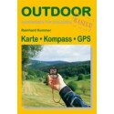 Buch Karte Kompass GPS