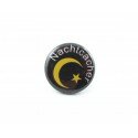 Nachtcacher (Mond/Sterne) - Button (Nr. 02)