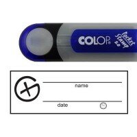 GC Logo - Stempel, 14 x 38 mm (Nr. 48)