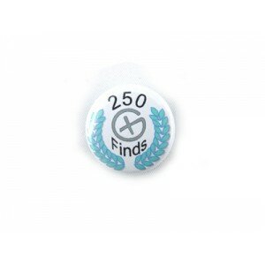 250 Finds - Achievement Button (Nr. 25)