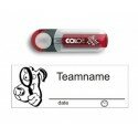 Cacher-Dog - Stempel mit Text, 14 x 38 mm (Nr. 49)