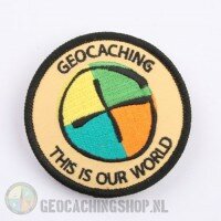 Aufnäher - Geocaching: This is our World