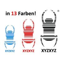 Travel Bug® XXL - Aufkleber 80 cm