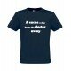 A cache a day - T-Shirt (blauw)