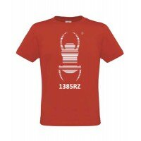 Travel Bug® - Geocaching T-Shirt (rot)