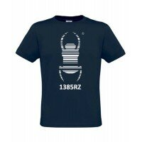 Travel Bug® - Geocaching T-Shirt (blau)