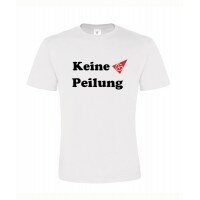 Keine Peilung, T-Shirt (weiss)