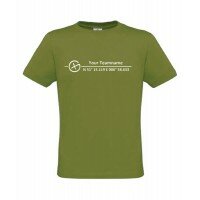 Logo + Koordinaten T-Shirt (grün)