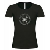 Lost Places Spider - Girlie Shirt (schwarz)