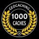 1000 Caches, T-Shirt (schwarz/gelb)