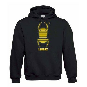 Travel Bug® - Kapuzen-Pullover deluxe (gold)