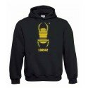 Travel Bug® - Kapuzen-Pullover deluxe (gold)