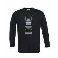 Travel Bug® - Longsleeve, deluxe (silber)