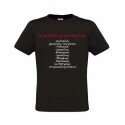 Perfekter Geocaching-Tag, T-Shirt (schwarz/rot)