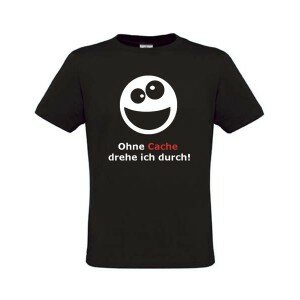 Durchdrehen, T-Shirt (schwarz)