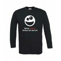 Durchdrehen - Longsleeve (schwarz)