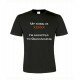 Addicted, T-Shirt mit Name (schwarz)