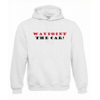 Waypoint, Kapuzen-Pullover (weiss/rot)