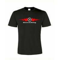 Flames, T-Shirt (schwarz/rot)