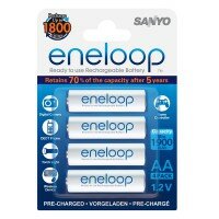 Sanyo 4x eneloop AA Akku HR-3UTGB (1900 mAh)