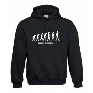 Evolution, Kapuzen-Pullover (schwarz)