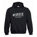 Evolution, Kapuzen-Pullover (schwarz)