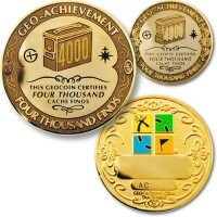 Finds - 4000 Finds Geo-Achievement ® set