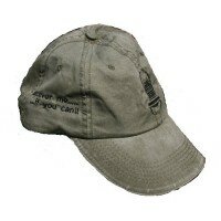 Travel Cap - groen met zwart