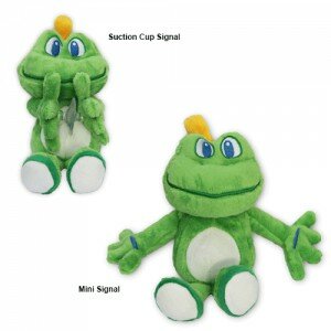 Signal the frog plush - with suctionsubs