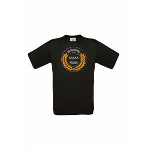 xxxx Caches, T-Shirt (schwarz/gelb)