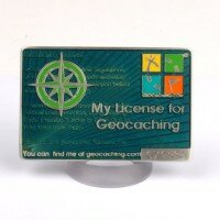 My Geocaching License - Blauw