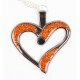 Eternal Love Geocoin 2015 - Black Nickel - Orange