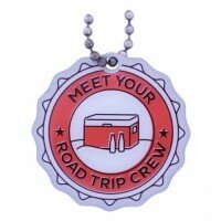 Meet Your Road Trip Crew travel tag