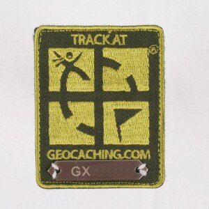 Trackable Aufnäher Grün