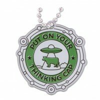 Put on Your Thinking Cap travel tag