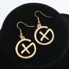 Geocaching earrings