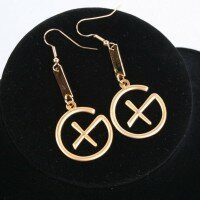 Geocaching earrings