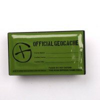 Magnetic rectangular Geocache Container - 8 x 4,5