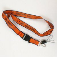 Lanyard I Love Geocaching - Orange