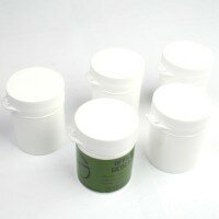 Micro container 105 ml wit, 5 stuks