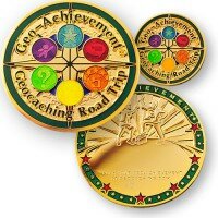 Geo-Achievement ® set Geocaching Road Trip