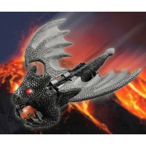 Flying Guardian Dragon - Ash Silver