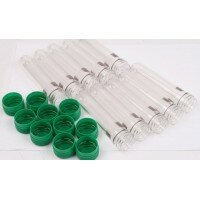 10 x PETling, incl. cap (green)