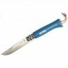 Opinel - RVS/blauw - Nr 8 - 19,5 cm