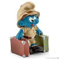 Trackable Smurf - Dschungel Schlumpf, Entdecker