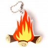 Travel Tag Blaze the campfire