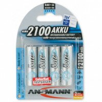 Ansmann AA 2100mAh 4 st.