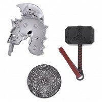 Geocaching Warrior Set - Hammer, Helmet and Shield