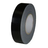 Pantser tape - zwart - 38 mm breed x 50 m